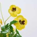 Lifelike Pansy Faux Floral Arrangement Houseplant in Galvanized Metal Tin - 5 Colors - Image 8