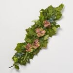 Garden of Eden - Grapevine Foliage, Mixed Wild Greenery & Decorative Kale Flat Centerpiece Swag Arrangement - Image 2