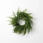 Norfolk Collection - Real Touch Norfolk Pine Front Door Christmas Holiday Winter Wreath - 2 Size Options Available - Image 8