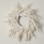 Norfolk Collection - Real Touch White Norfolk Pine Front Door Christmas Holiday Winter Wreath - Image 4