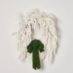 Norfolk Collection - Real Touch White Norfolk Pine Front Door Christmas Holiday Winter Wreath - Image 6