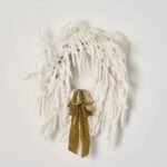 Norfolk Collection - Real Touch White Norfolk Pine Front Door Christmas Holiday Winter Wreath - Image 7