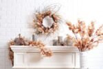 Moving Flameless LED Brown Faux Birch Pillar Candles with Remote - Set of 3 - Image 6