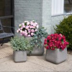 Faux Fuchsia Backyard Peony Bush Outdoor Urn Filler Spring Summer Arrangement - Image 3