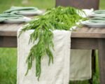 Norfolk Collection - Real Touch Norfolk Pine Christmas Holiday Front Door Garland Table Runner - Image 2