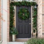 Classic Holiday Greens & Pinecone Christmas Front Door Garland Table Runner - Image 4