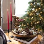 Hand-Dipped Skinny Taper Luxury Wax Candle  - Christmas Red - Image 7