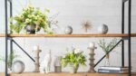 Farmhouse Antiqued Ivory & Beige Wood Bead Style Tiered Candle Holder Set of 3 - Image 3