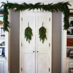 Real Touch Cedar Teardrop Christmas Holiday Swag - Image 2
