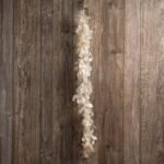 Dried Look Translucent Bleached Lunaria All Seasons Garland - Multiple Lengths Available - Image 4