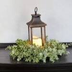 Eucalyptus Mini Wreath or Candle Wreath Centerpiece - Image 5