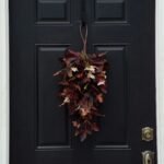 Maroon Maple Leaf Teardrop Fall Swag - Image 4