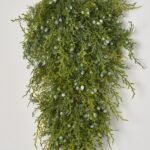 Seeding Winter Juniper Berry Greenery Classic Holiday Teardrop Swag - 3 Options Available - Image 2