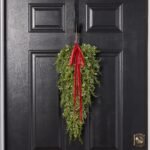 Seeding Winter Juniper Berry Greenery Classic Holiday Teardrop Swag - 3 Options Available - Image 5