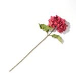 Rose Silk Faux Hydrangea Stem Spray - 27 - Image 2