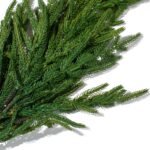 Real Touch Green Norfolk Pine Branch Christmas Spray - 38 - Image 2