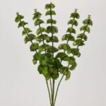 Seeding Lush Green Bells of Ireland Bush Faux Floral Spray - 23