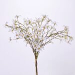 White Forsythia Bouquet Artificial Floral Bundle of 3 Stems - 24