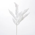 Snow Flocked Winter White Cedar Branch Spray - 24 - Image 2