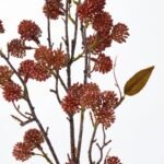Maroon Mauve Pearlized Seeded Twig & Branch Spray - 34 - Image 2