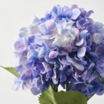 Blue Purple Silk Faux Floral Hydrangea Stem Spray - 26 - Image 2