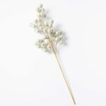 Silver Platinum Sugar Berry Christmas Holiday Spray Stem - 24