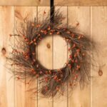 Wild Bittersweet Berry & Twig Wispy Fall Front Door Wreath - Image 3