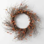 Wild Bittersweet Berry & Twig Wispy Fall Front Door Wreath