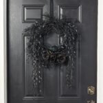 The Nevermore - Feathered Raven Bird, Black Magic & Gilded Branch Halloween Wreath - Image 3