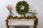 Real Touch Magnolia Leaf All Seasons Outdoor Hanging Front Door Garland or Table Runner - Image 6