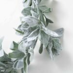 Faux Lamb's Ear Greenery Everyday Spring Summer Table Runner & Mantel Garland - Image 2