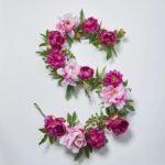 Pink Peony & Beauty Ranunculus Mixed Floral Mantel Garland Spring Summer Table Runner