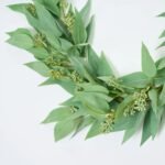 All Seasons Faux Blade Eucalyptus Mantel Garland Everyday Table Runner Greenery - Image 2