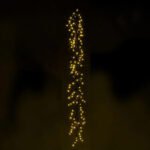 120 LED Lighted Plug In Brown Wire-Wrapped Twig Branch Garland Christmas Mantel Decor - Image 5