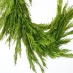 Draping Real Touch Lebanon Cedar Garland Dripping Winter Greenery Christmas Decor - Image 3