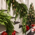 Draping Real Touch Norfolk Pine Garland Cascading Winter Greenery Christmas Decor - Image 5