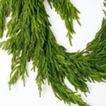 Draping Real Touch Norfolk Pine Garland Cascading Winter Greenery Christmas Decor - Image 3