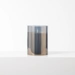 Large Moving Flameless LED Smokey Glass Pillar Candles with Remote - 3 Options Available - Image 4