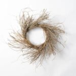 Wispy Twig Round Fall Mini Wreath or Candle Ring Centerpiece - Image 3