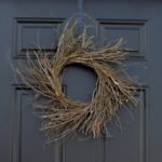 Wispy Twig Round Fall Mini Wreath or Candle Ring Centerpiece