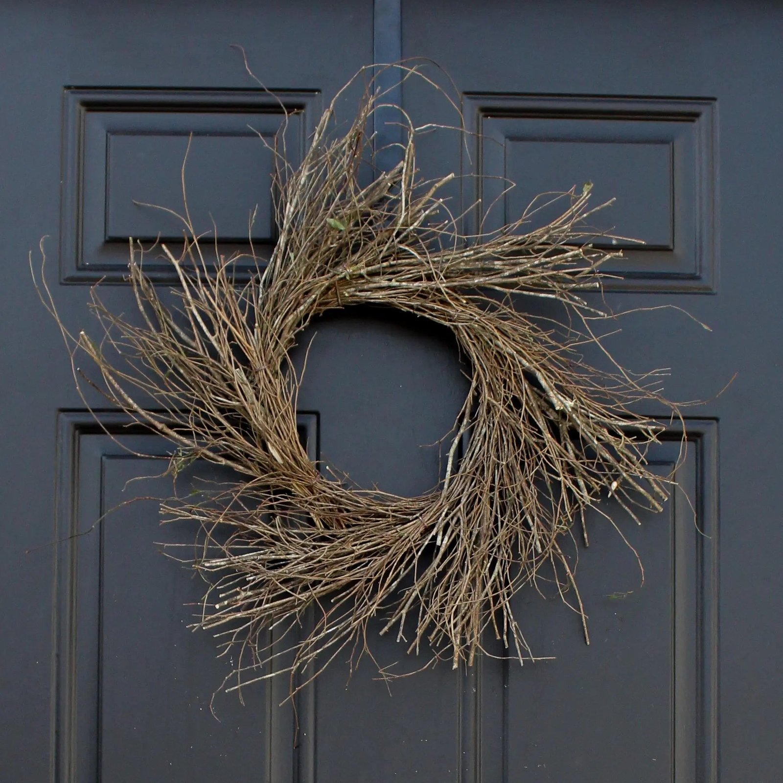 MCW1080-PM14_2_WispyTwigRoundFallMiniWreathorCandleRingCenterpieces Wispy Twig Round Fall Mini Wreath or Candle Ring Centerpiece - Image 1