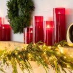 Pre-lit Real Touch Lebanon Cedar Winter Christmas Mantle Garland Table Runner - Pre-Lit Option Available - Image 3