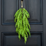 Real Touch Cedar Teardrop Christmas Holiday Swag