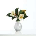 Real Touch Small Magnolia Bloom 24 Single Stem or Bundle of 3 - Image 2